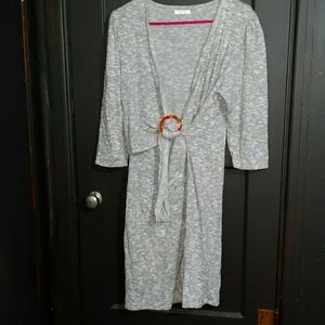 Gray Maurices Wrap Dress